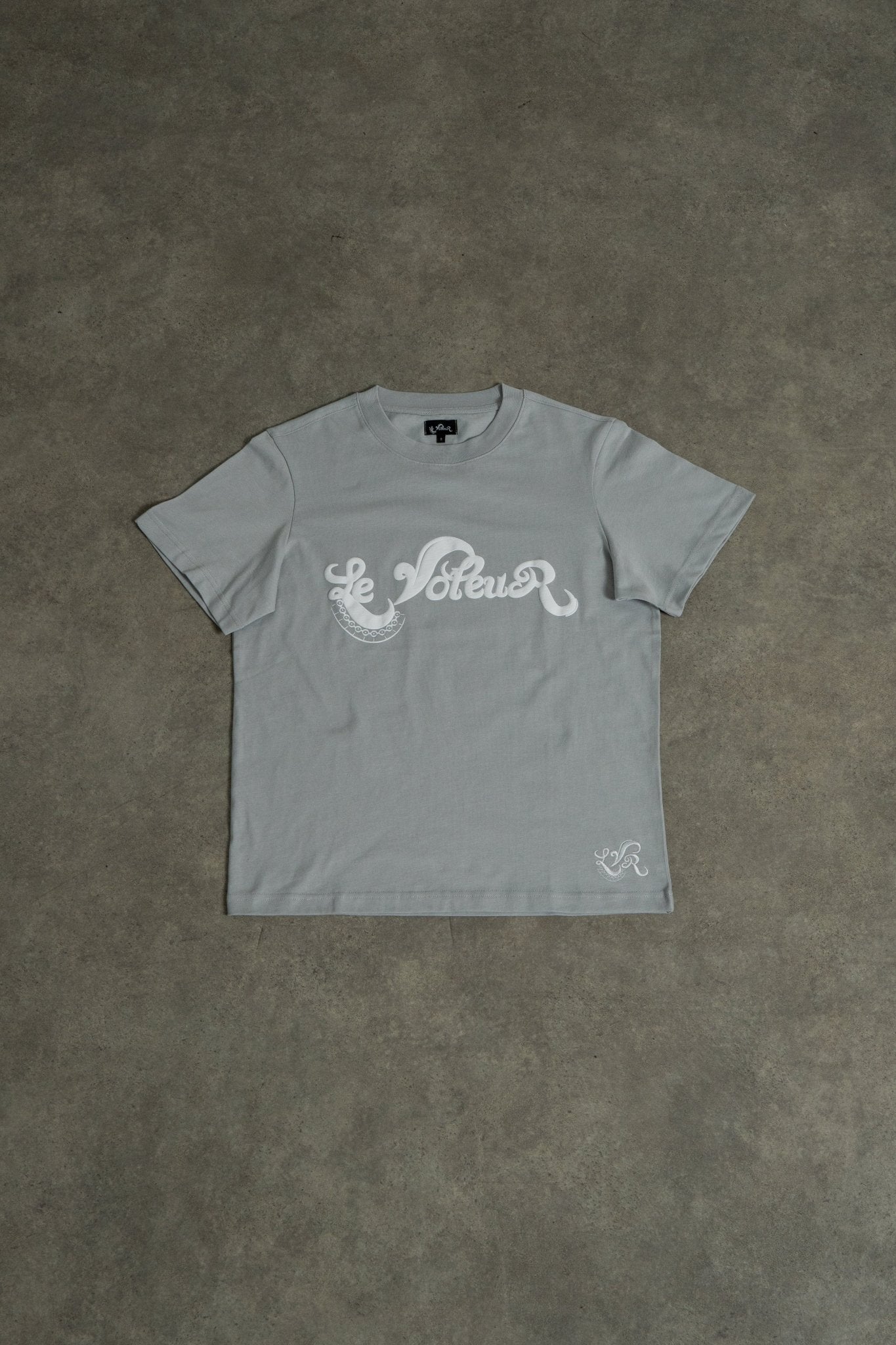 LVR BOXY FIT T - SHIRT GREY - LeVoleur