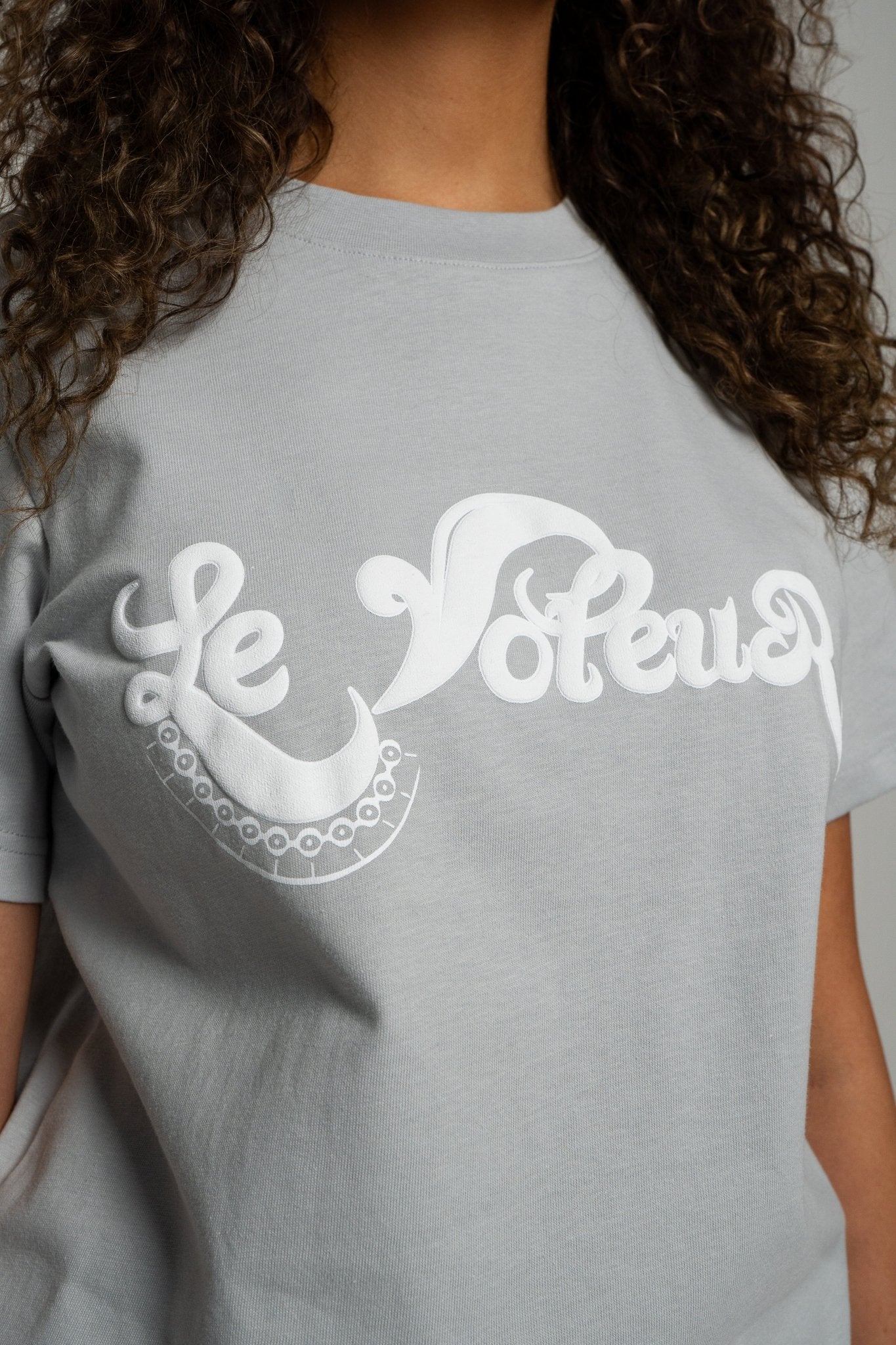 LVR BOXY FIT T - SHIRT GREY - LeVoleur