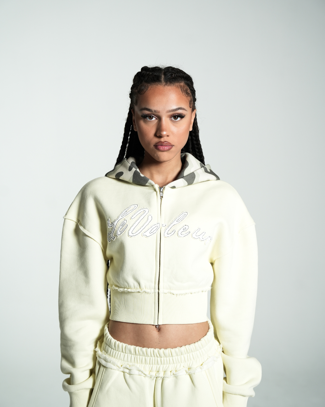 FEMALE ZIPPER BUTTER YELLOW