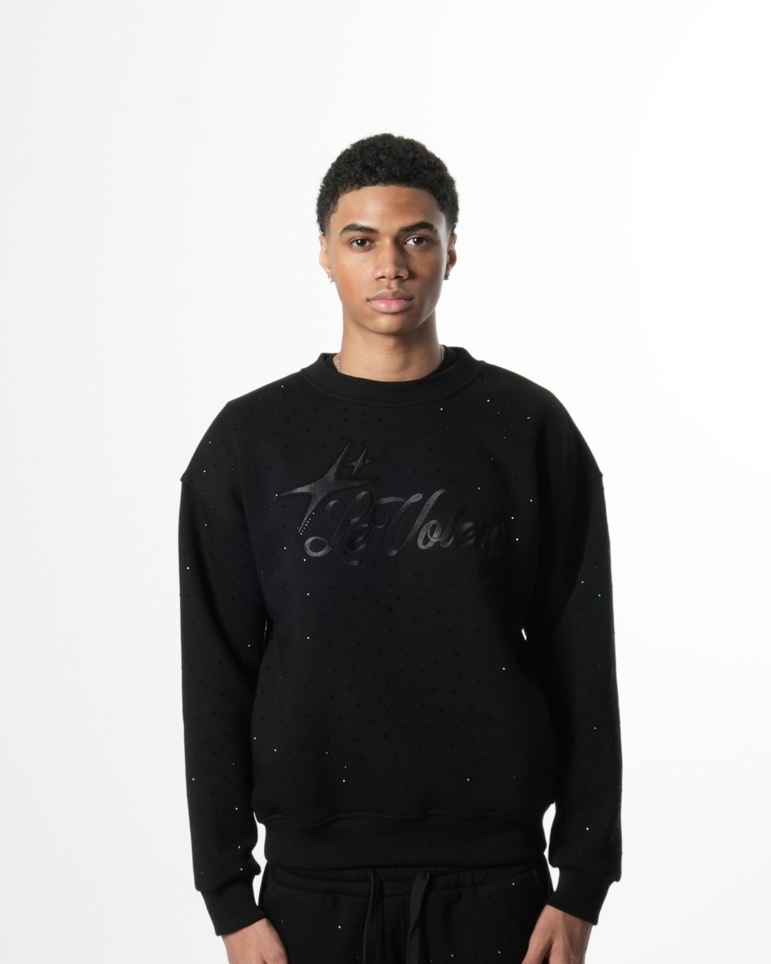 CREWNECK BLACK GALAXY