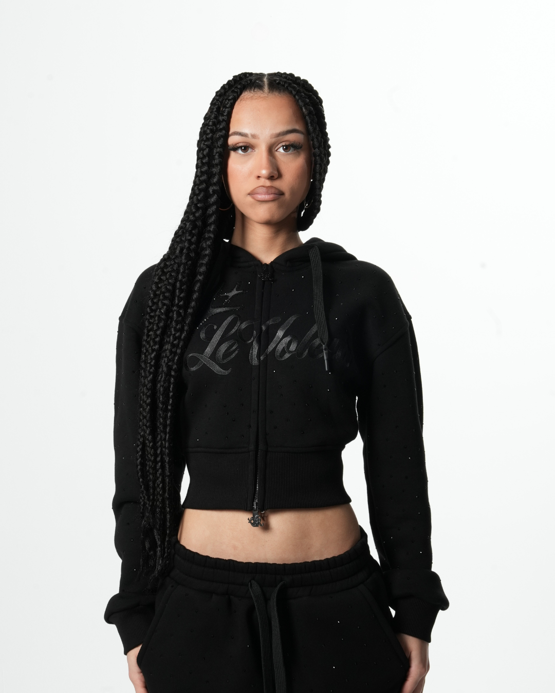 FEMALE ZIPPER BLACK GALAXY