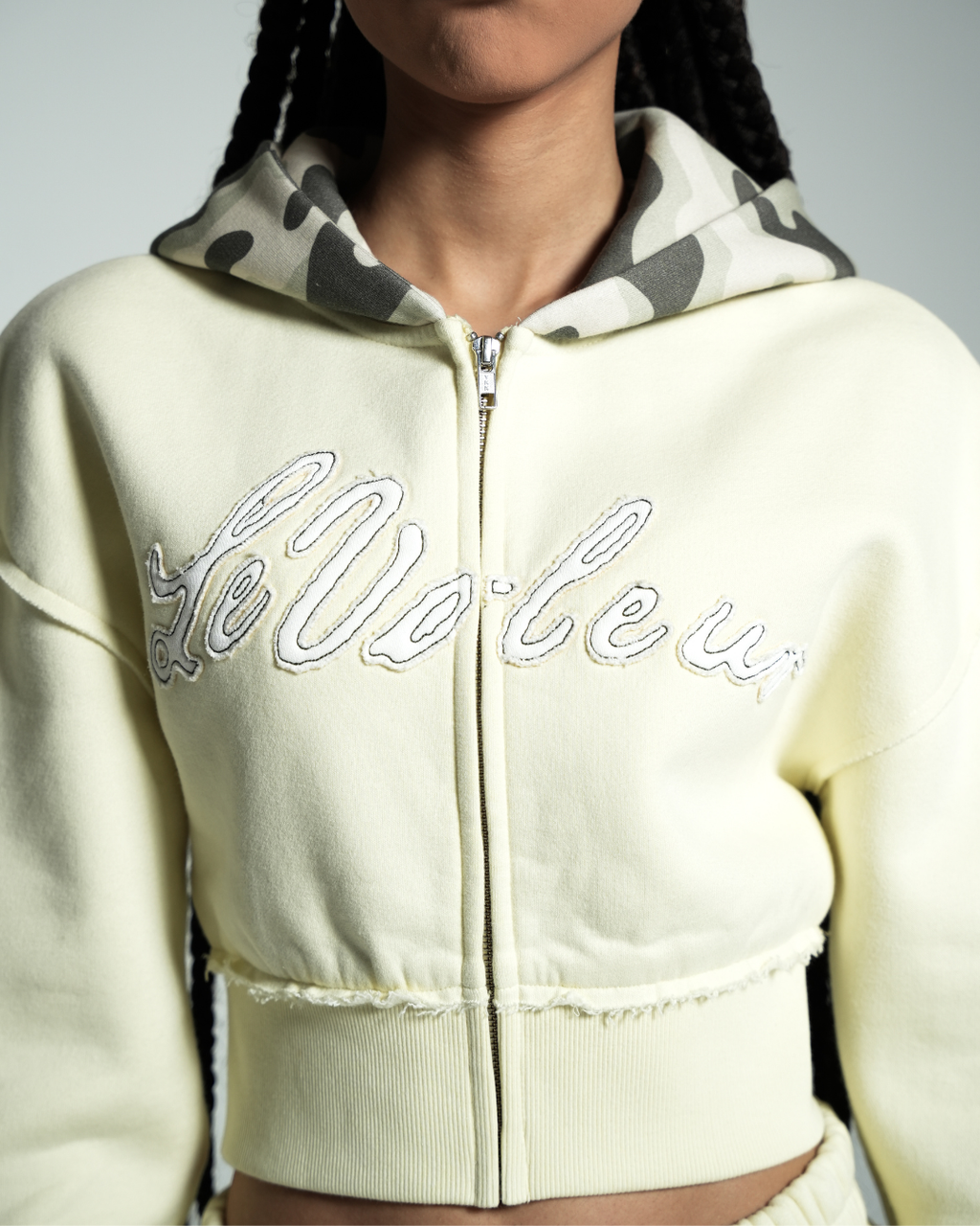 FEMALE ZIPPER BUTTER YELLOW