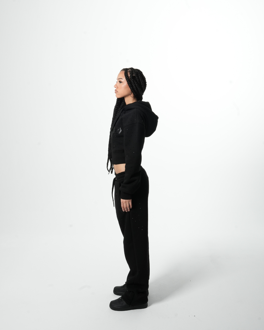 FEMALE ZIPPER BLACK GALAXY