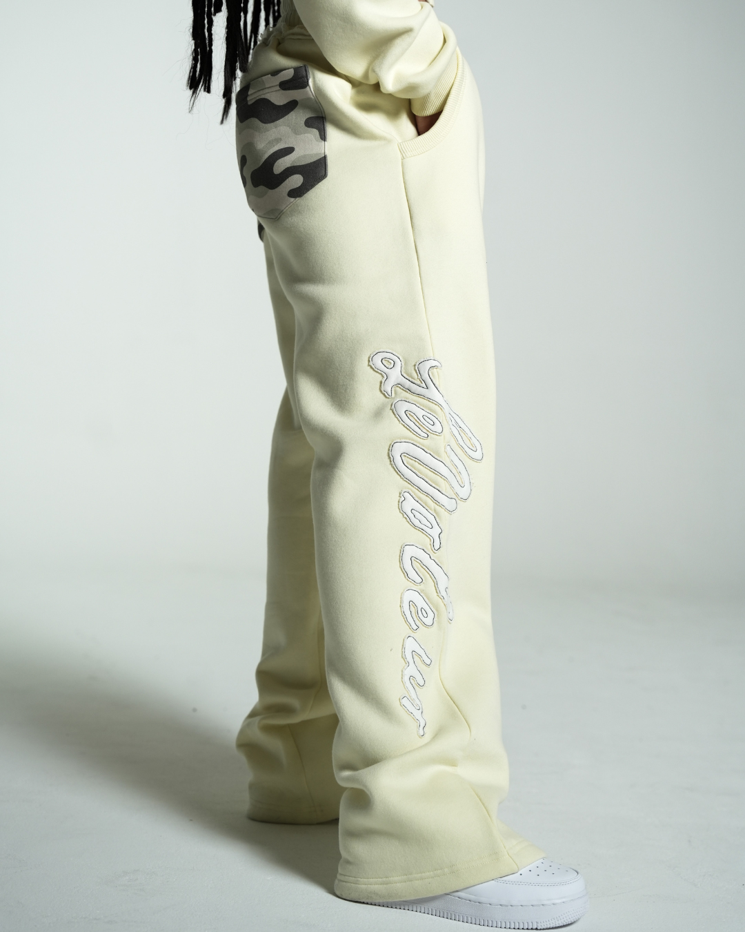 FEMALE PANTS BUTTER YELLOW