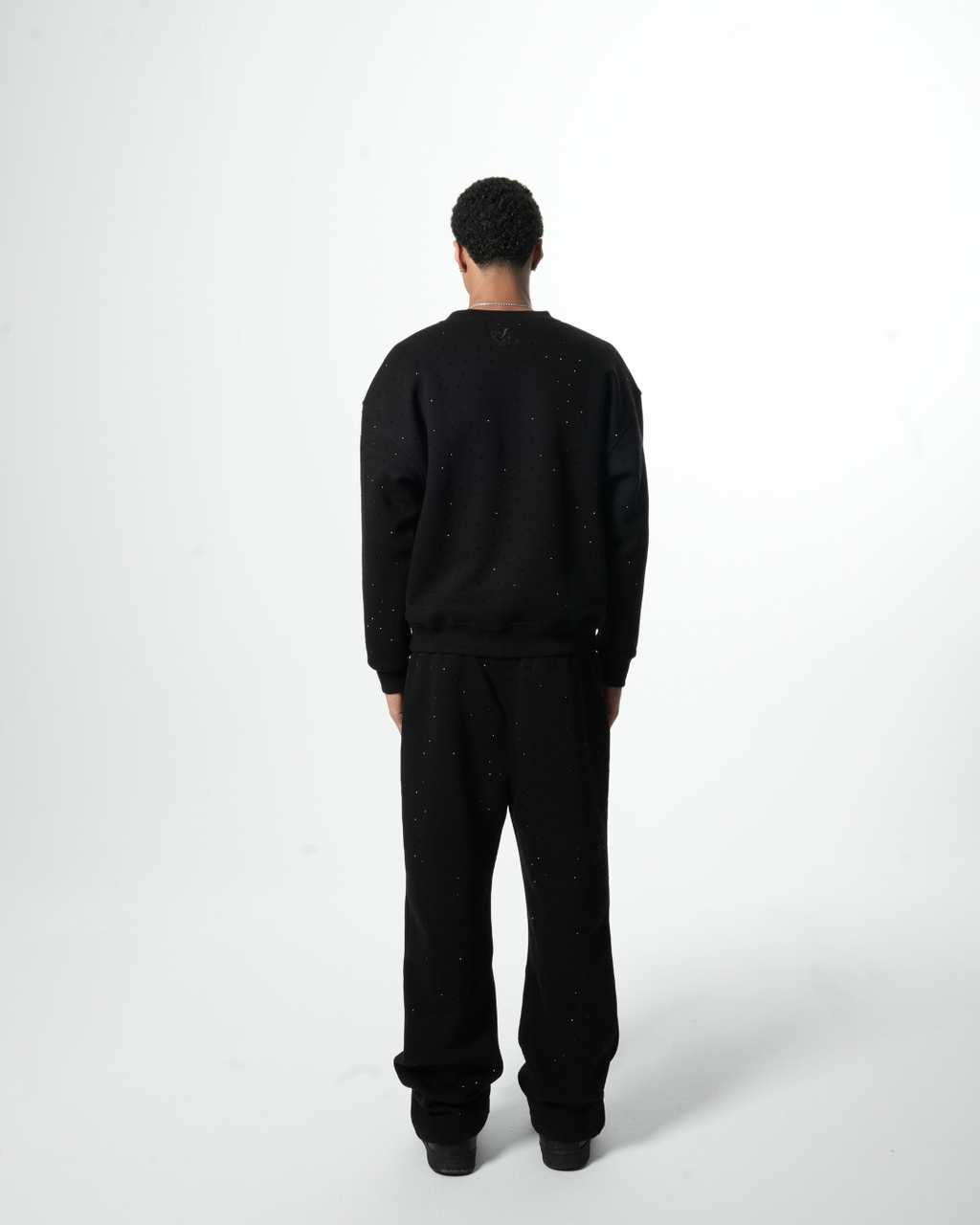 CREWNECK BLACK GALAXY