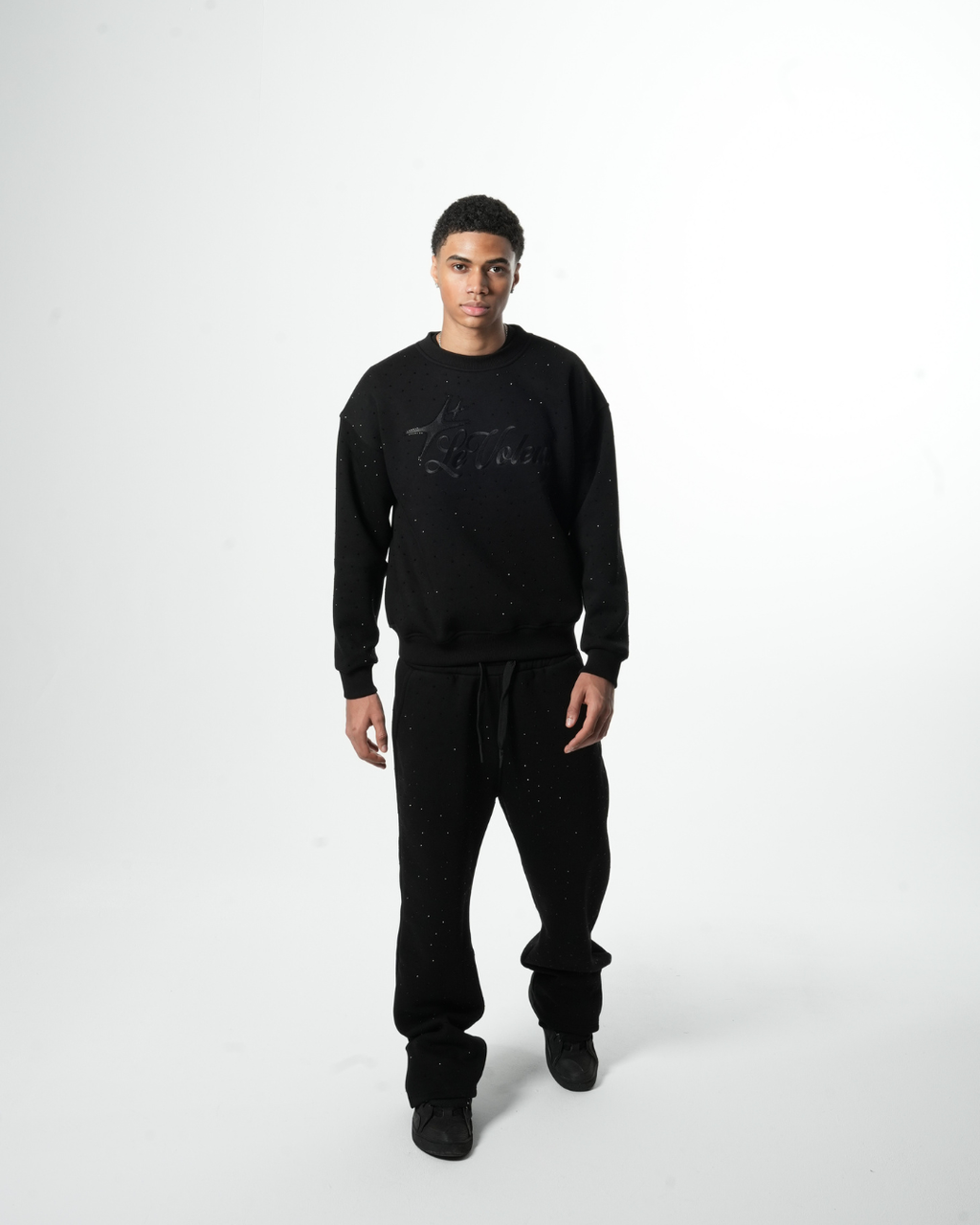 CREWNECK BLACK GALAXY