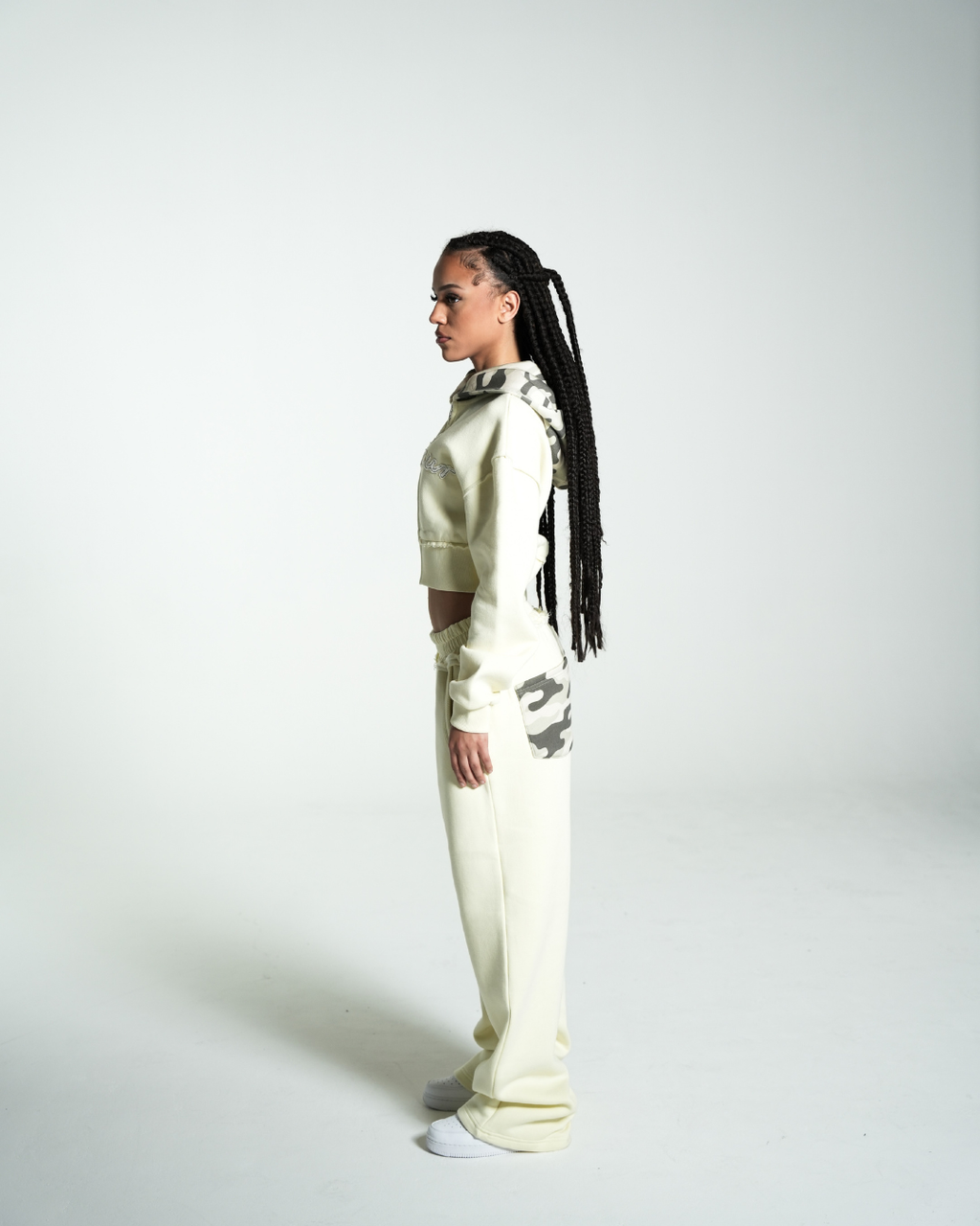 FEMALE ZIPPER BUTTER YELLOW