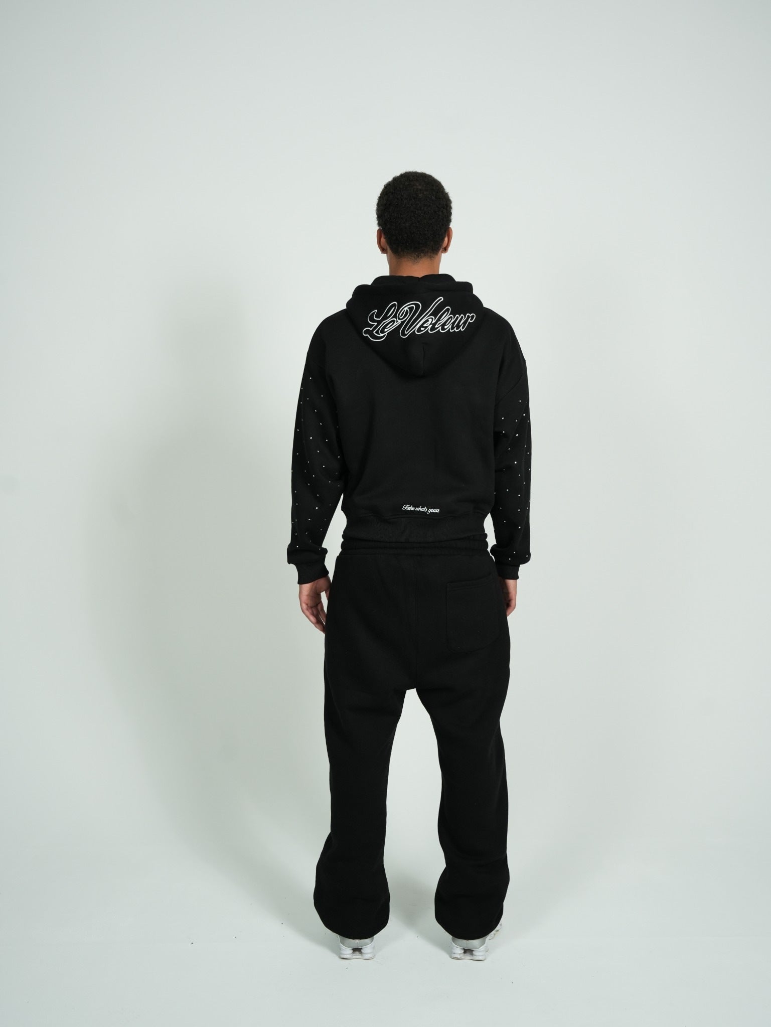 RAWS ZIPPER BLACK