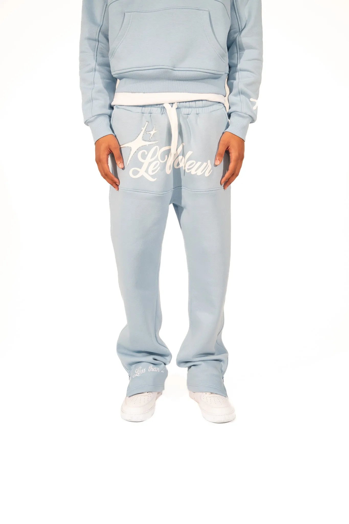 LT2 BABYBLUE PANTS - LeVoleur