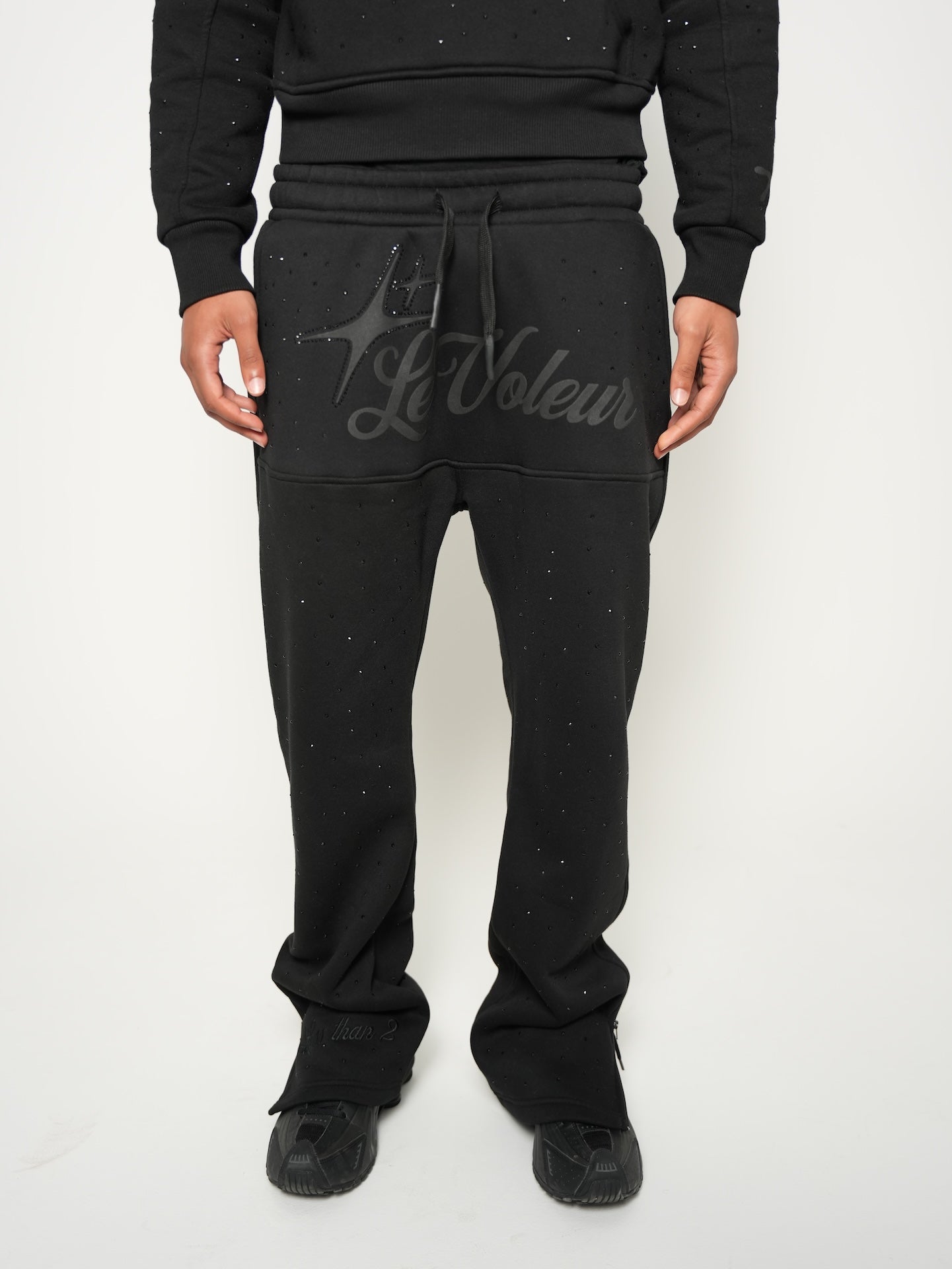 LT2 BLACK GALAXY PANTS - LeVoleur