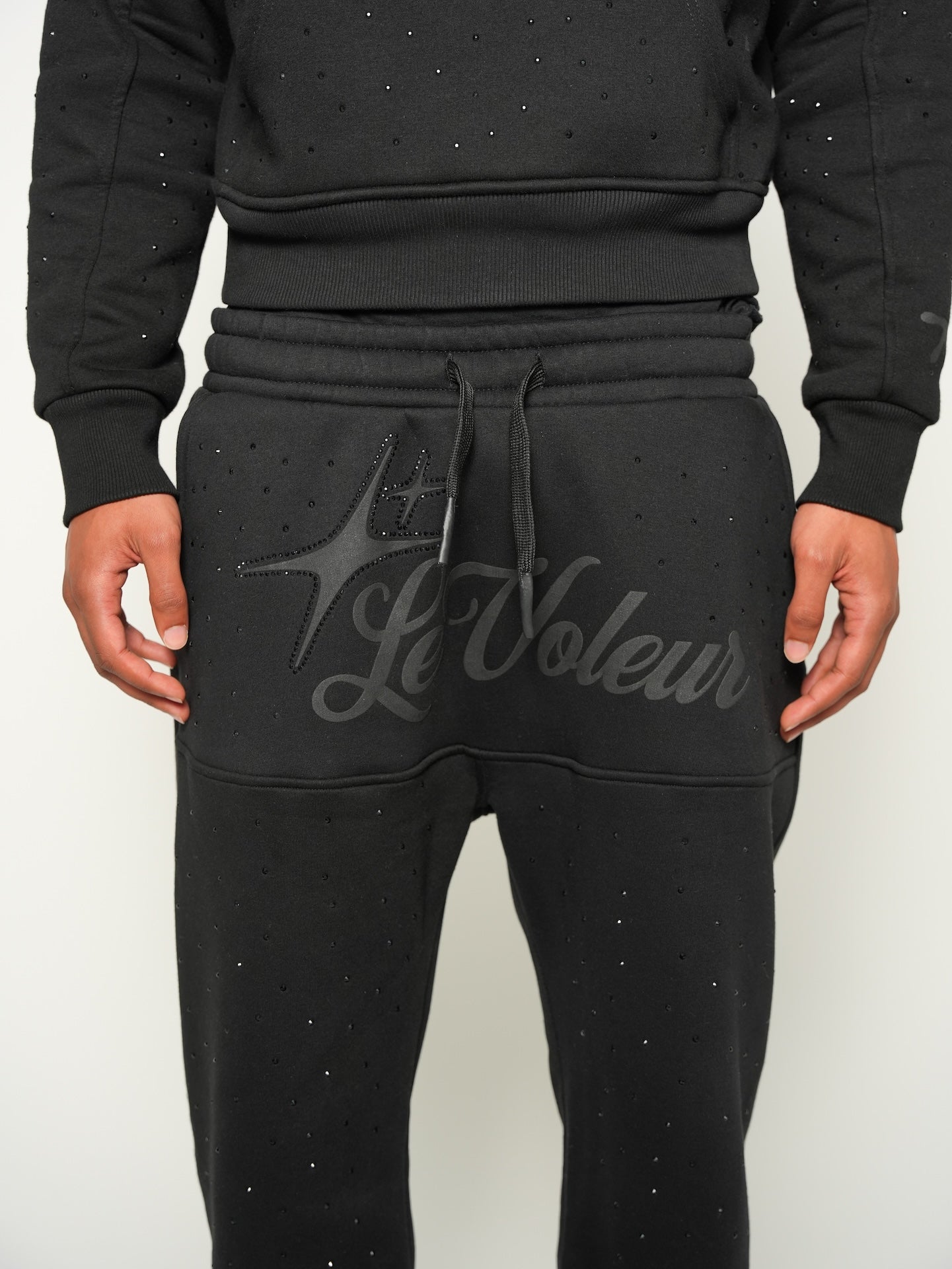 LT2 BLACK GALAXY PANTS - LeVoleur