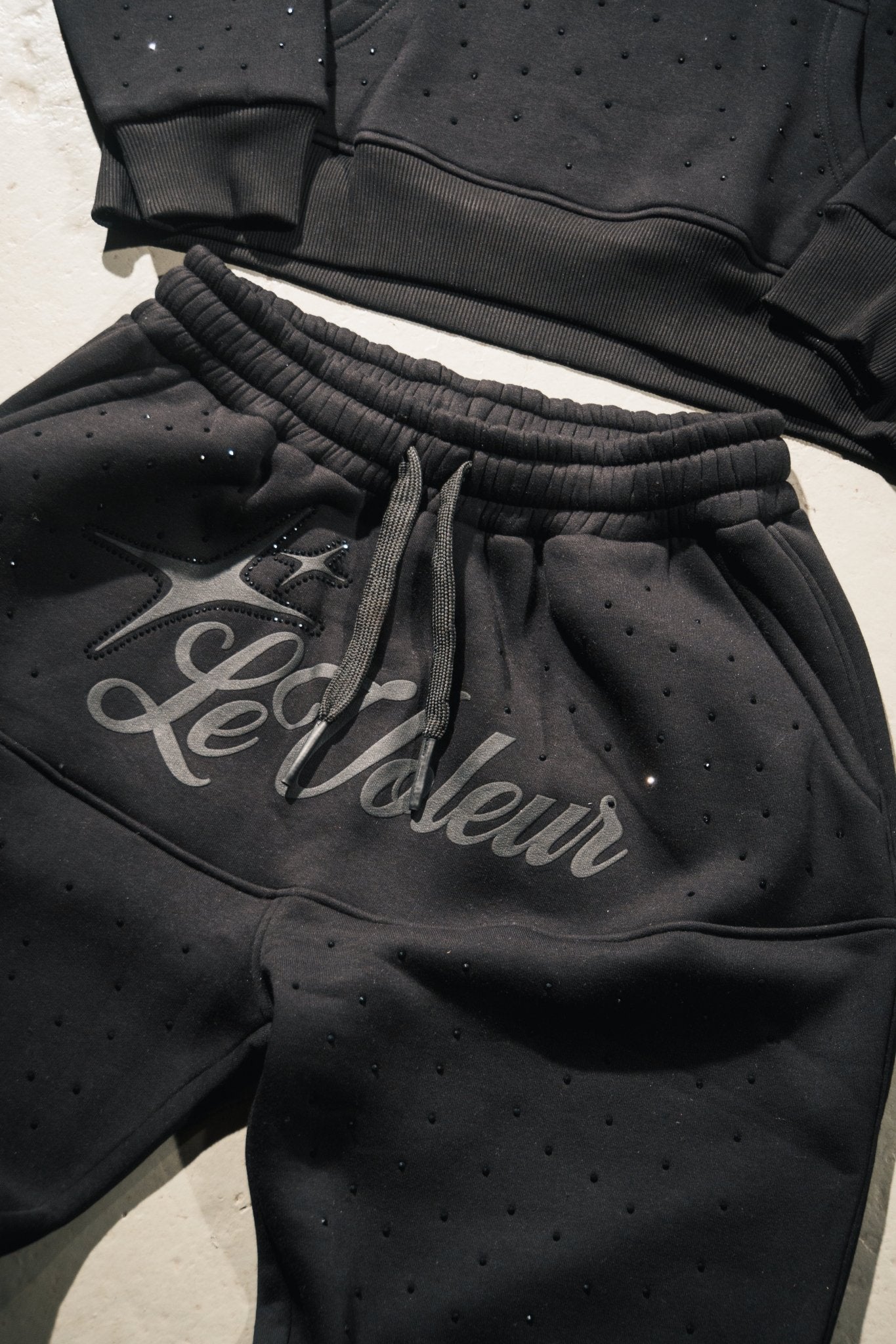 LT2 BLACK GALAXY PANTS - LeVoleur