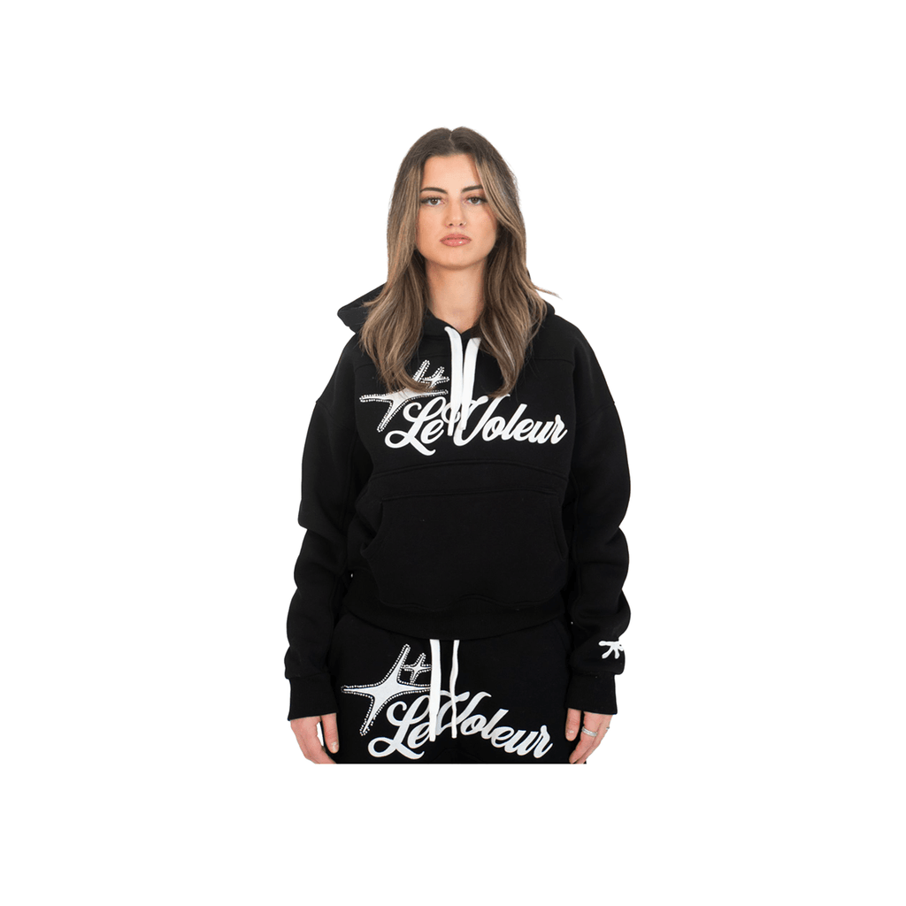 LT2 BLACK HOODIE - LeVoleur