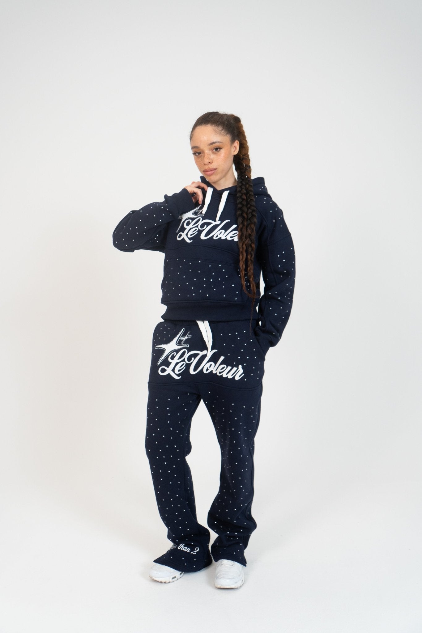 LT2 BLUE GALAXY PANTS - LeVoleur