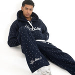 LT2 BLUE GALAXY PANTS - LeVoleur