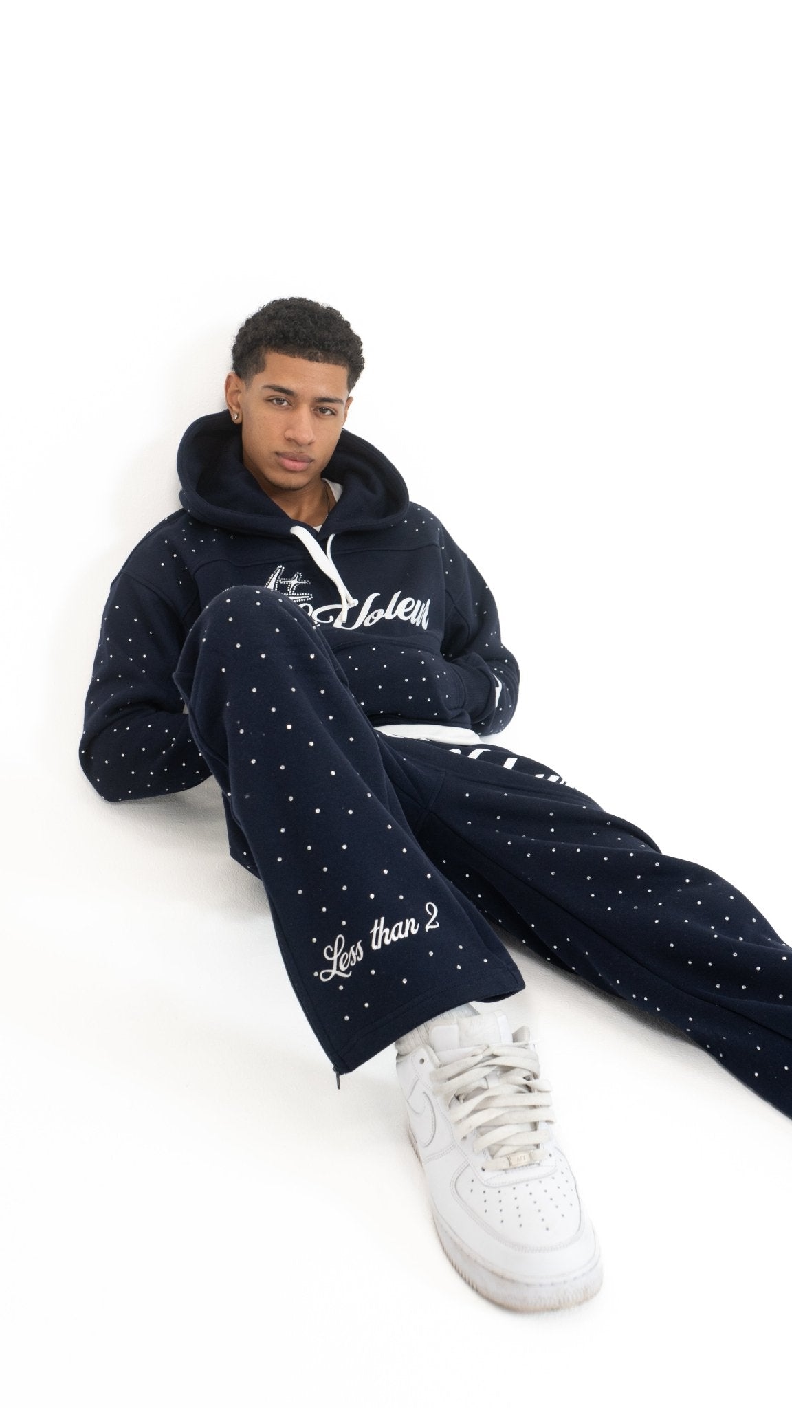LT2 BLUE GALAXY PANTS - LeVoleur