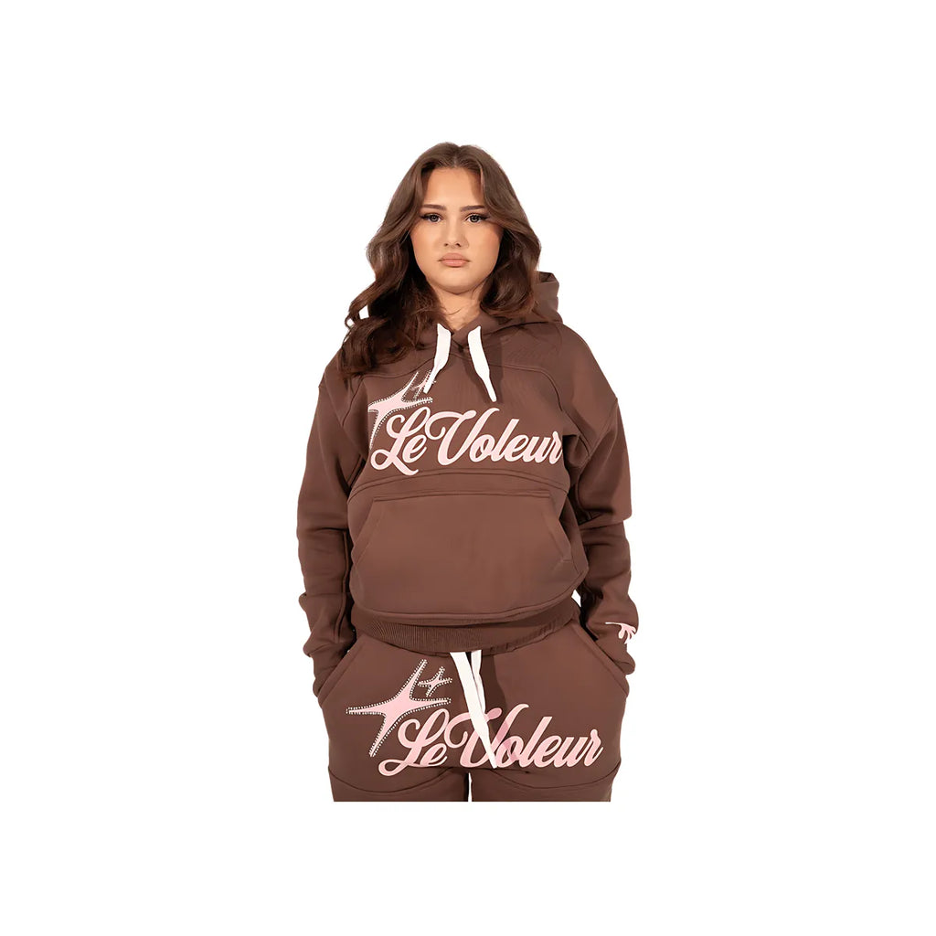 LT2 BROWN HOODIE - LeVoleur