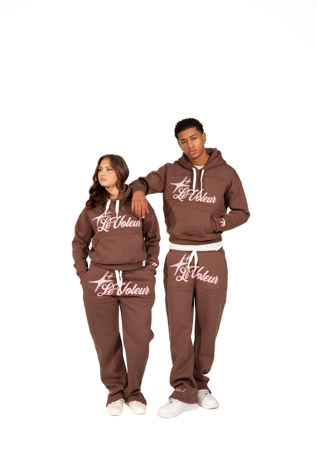 LT2 BROWN HOODIE - LeVoleur