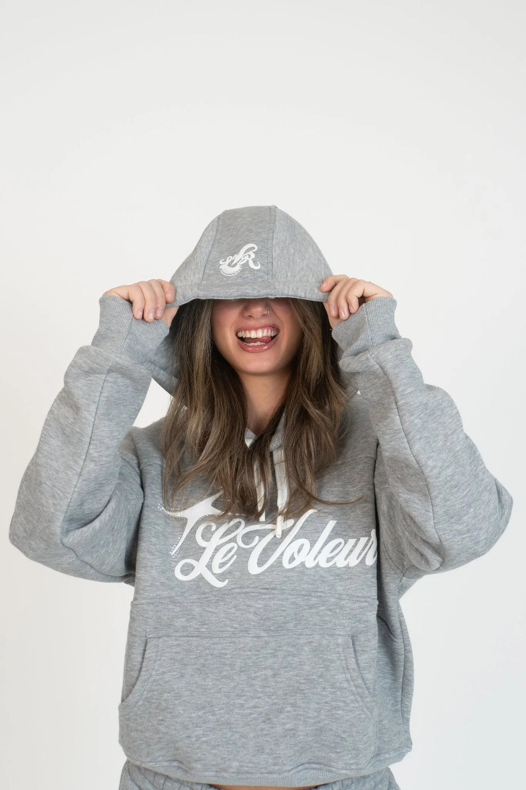 LT2 GREY HOODIE - LeVoleur