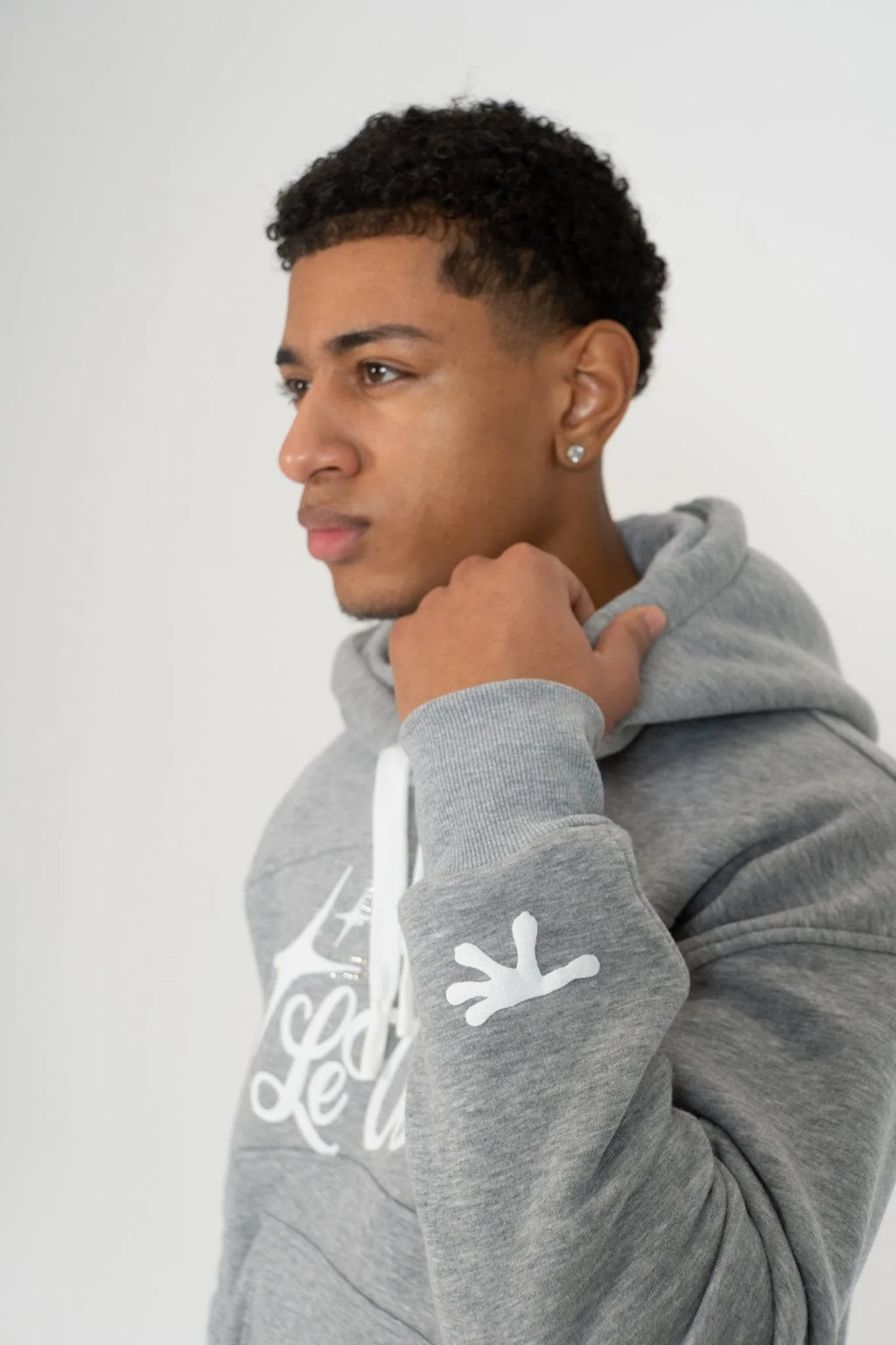 LT2 GREY HOODIE - LeVoleur