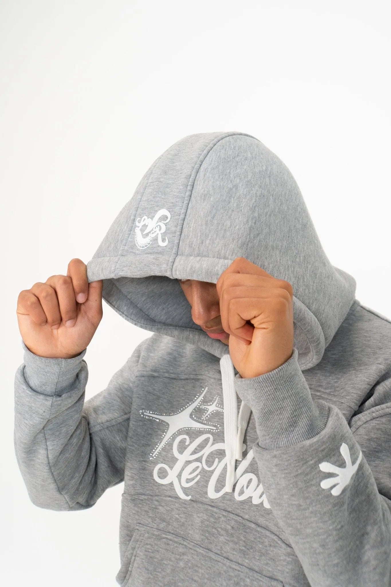 LT2 GREY HOODIE - LeVoleur