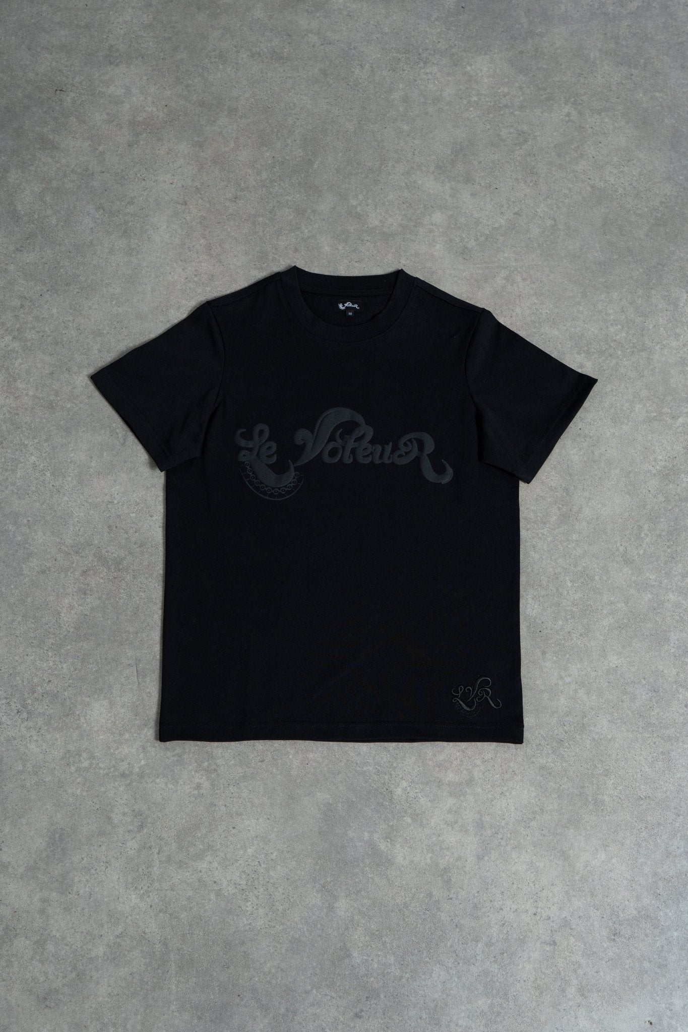 LVR BOXY FIT T - SHIRT BLACK - LeVoleur