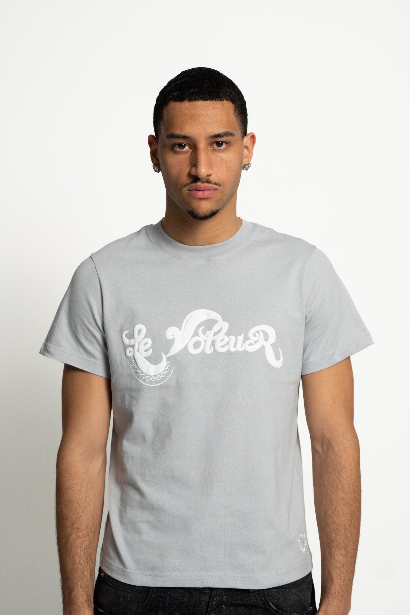 LVR BOXY FIT T - SHIRT GREY - LeVoleur