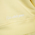 TWY‘s Ext. BUTTER YELLOW ZIPPER - LeVoleur